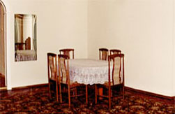 Dining room, apartment in Saint Petersburg Russia